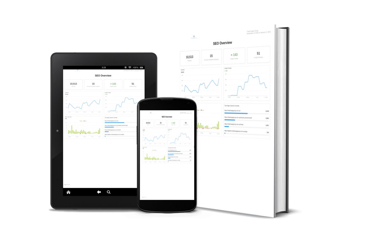 Fashion SEO Agency Sydney - Reporting