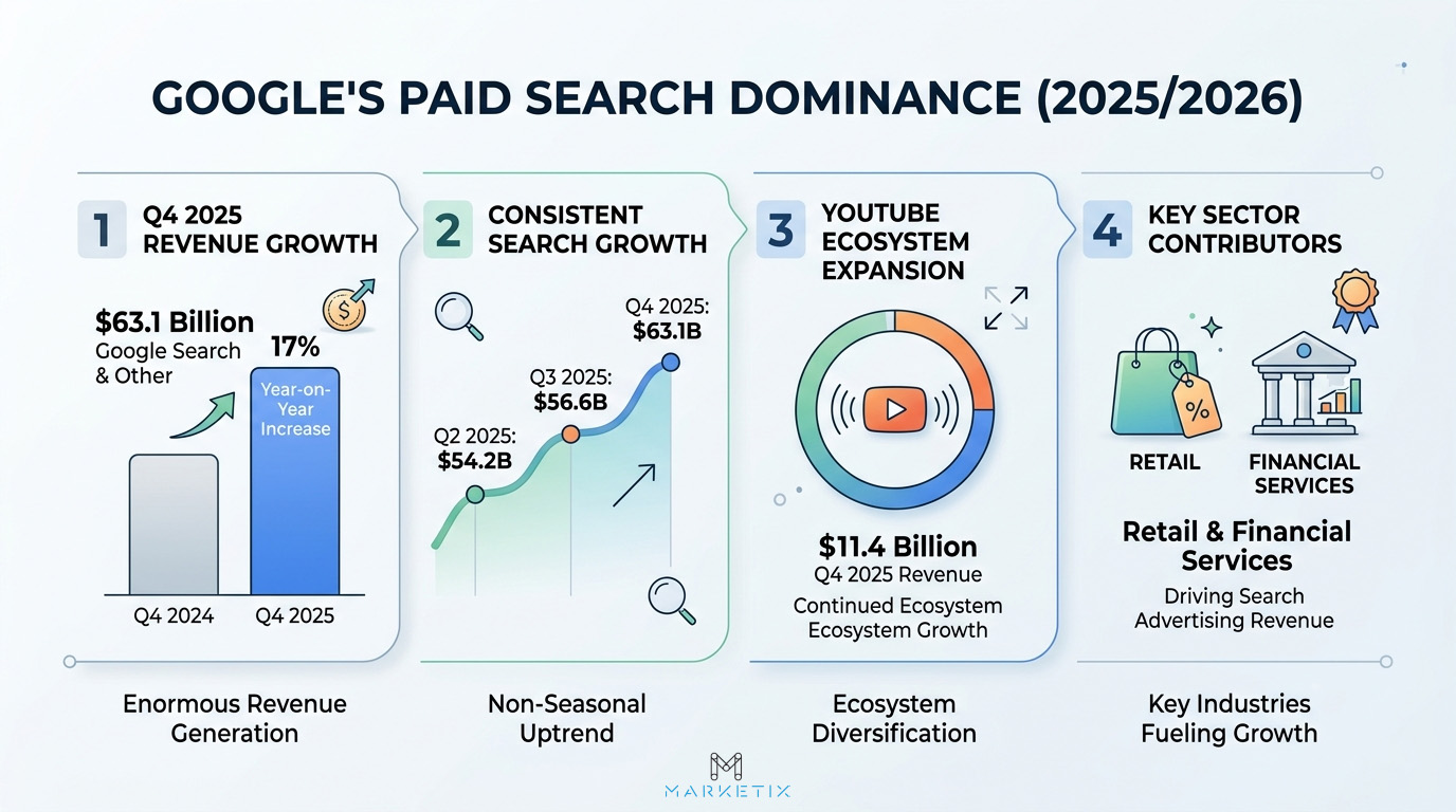 Google Continues to Dominate the Paid Search Market